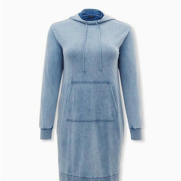 Torrid Mini French Terry Hoodie Dress - Picture 5 of 6